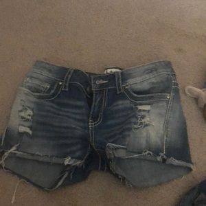 Jean shorts